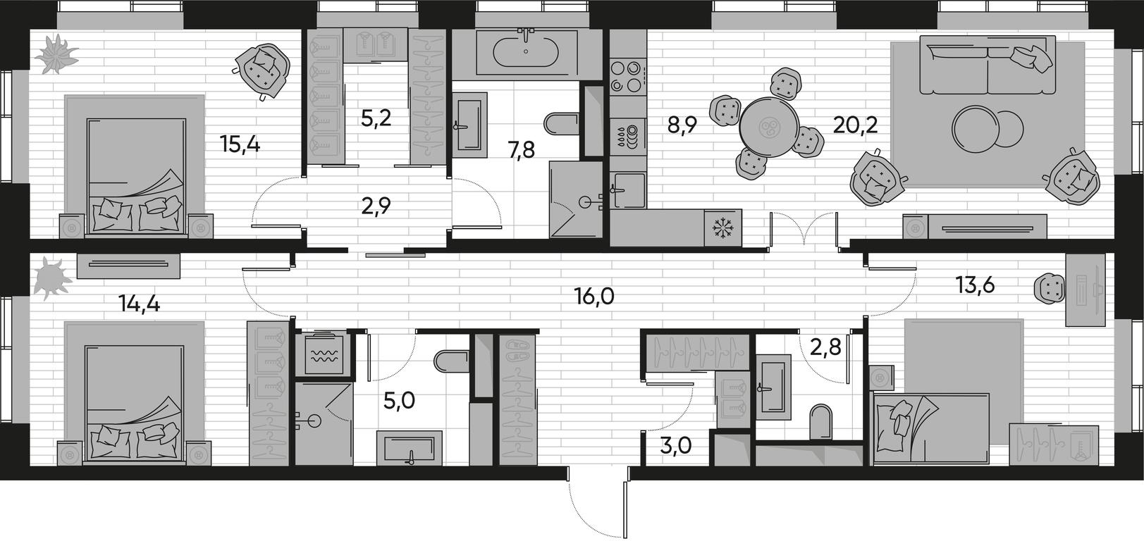 3-BD Apartment Sale, 115.2平方米 at Pride, Polkovaya Street, 1с27, Moscow, Russia #1 3-BD Apartment Sale, 115.2平方米 at Pride, Polkovaya Street, 1с27, Moscow, Russia #1