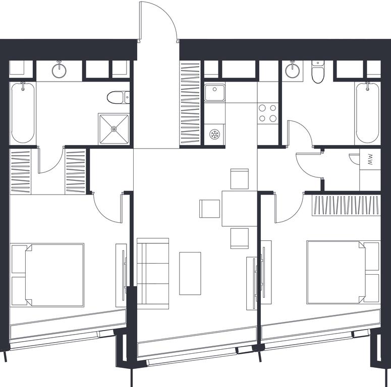 3-BD Apartment Sale, 132.96平方米 at Dom Dau, 1st Krasnogvardeysky Drive, 12с6, Moscow, Russia #1 3-BD Apartment Sale, 132.96平方米 at Dom Dau, 1st Krasnogvardeysky Drive, 12с6, Moscow, Russia #1