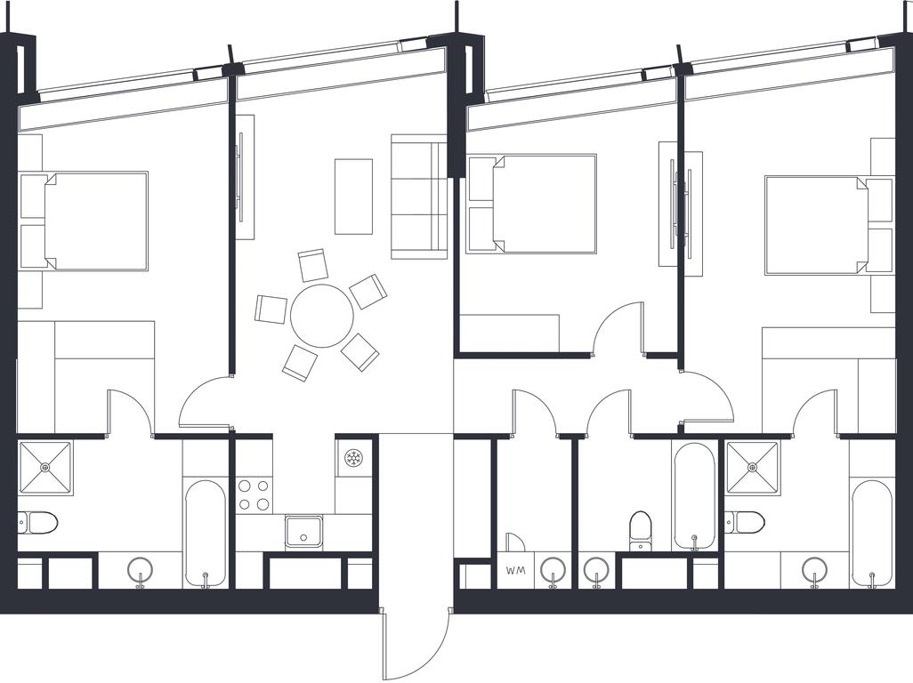 3-BD Apartment Sale, 109.7平方米 at Dom Dau, 1st Krasnogvardeysky Drive, 12с6, Moscow, Russia #1 3-BD Apartment Sale, 109.7平方米 at Dom Dau, 1st Krasnogvardeysky Drive, 12с6, Moscow, Russia #1