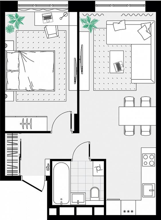 1-BD Apartment Sale, 45.02 sq. m. at Novograd Pavlino, Kosinskoye shosse, 2, Novoye Pavlino Microdistrict, Balashikha, Moscow Region, Russia #2 1-BD Apartment Sale, 45.02 sq. m. at Novograd Pavlino, Kosinskoye shosse, 2, Novoye Pavlino Microdistrict, Balashikha, Moscow Region, Russia #2