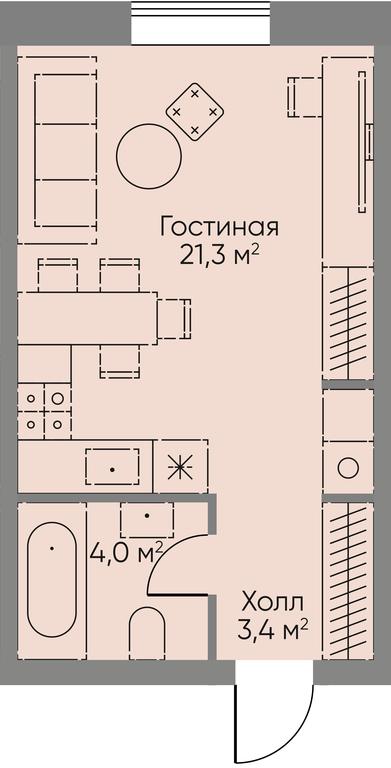 1-BD Apartment Sale, 46.5 sq. m. at Stories, zhiloy kompleks Storis na Mosfilmovskoy, kvartal Kinematograficheskiy, Moscow, Russia #1 1-BD Apartment Sale, 46.5 sq. m. at Stories, zhiloy kompleks Storis na Mosfilmovskoy, kvartal Kinematograficheskiy, Moscow, Russia #1