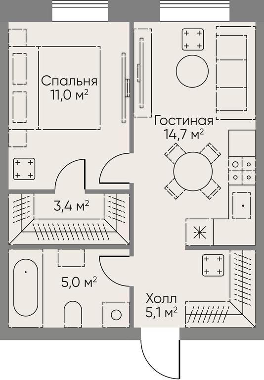 1-BD Apartment Sale, 38.8平方米 at Stories, zhiloy kompleks Storis na Mosfilmovskoy, kvartal Kinematograficheskiy, Moscow, Russia #1 1-BD Apartment Sale, 38.8平方米 at Stories, zhiloy kompleks Storis na Mosfilmovskoy, kvartal Kinematograficheskiy, Moscow, Russia #1
