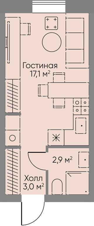 1-BD Apartment Sale, 39.7平方米 at Stories, zhiloy kompleks Storis na Mosfilmovskoy, kvartal Kinematograficheskiy, Moscow, Russia #1 1-BD Apartment Sale, 39.7平方米 at Stories, zhiloy kompleks Storis na Mosfilmovskoy, kvartal Kinematograficheskiy, Moscow, Russia #1