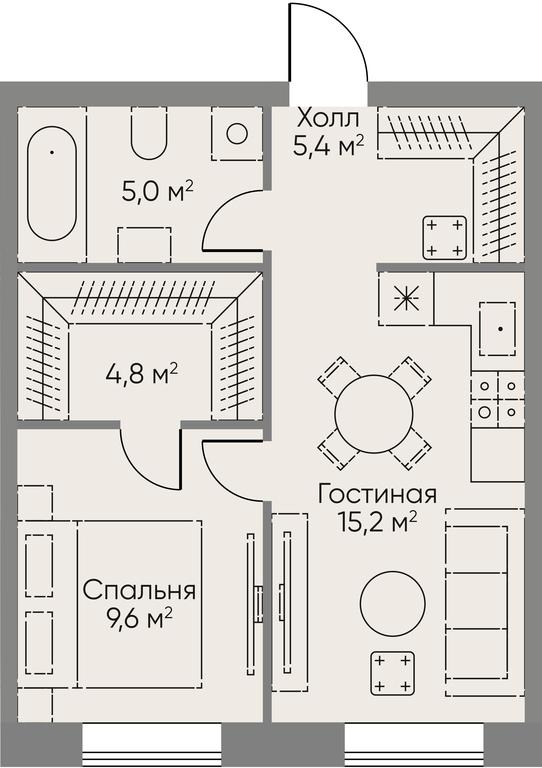 1-BD Apartment Sale, 40.1 sq. m. at Stories, zhiloy kompleks Storis na Mosfilmovskoy, kvartal Kinematograficheskiy, Moscow, Russia #1 1-BD Apartment Sale, 40.1 sq. m. at Stories, zhiloy kompleks Storis na Mosfilmovskoy, kvartal Kinematograficheskiy, Moscow, Russia #1