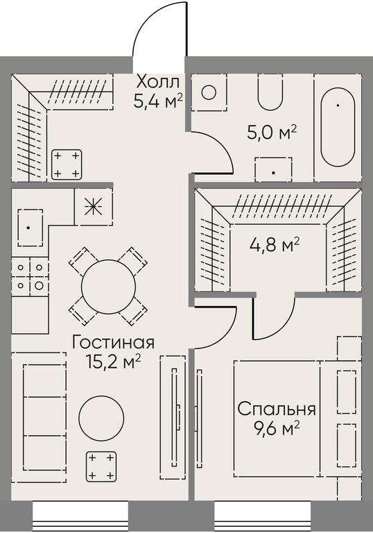 2-BD Apartment Sale, 67.1 sq. m. at Stories, zhiloy kompleks Storis na Mosfilmovskoy, kvartal Kinematograficheskiy, Moscow, Russia #1 2-BD Apartment Sale, 67.1 sq. m. at Stories, zhiloy kompleks Storis na Mosfilmovskoy, kvartal Kinematograficheskiy, Moscow, Russia #1