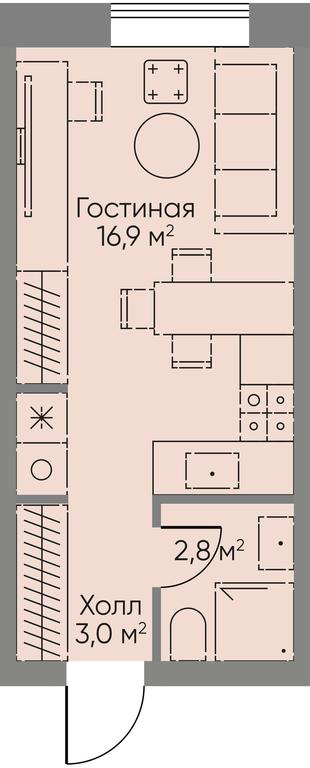 Apartment Sale, 33.7 sq. m. at Stories, zhiloy kompleks Storis na Mosfilmovskoy, kvartal Kinematograficheskiy, Moscow, Russia #1 Apartment Sale, 33.7 sq. m. at Stories, zhiloy kompleks Storis na Mosfilmovskoy, kvartal Kinematograficheskiy, Moscow, Russia #1