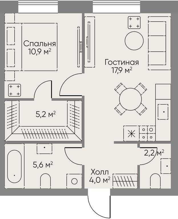 Apartment Sale, 34.6 sq. m. at Stories, zhiloy kompleks Storis na Mosfilmovskoy, kvartal Kinematograficheskiy, Moscow, Russia #1 Apartment Sale, 34.6 sq. m. at Stories, zhiloy kompleks Storis na Mosfilmovskoy, kvartal Kinematograficheskiy, Moscow, Russia #1
