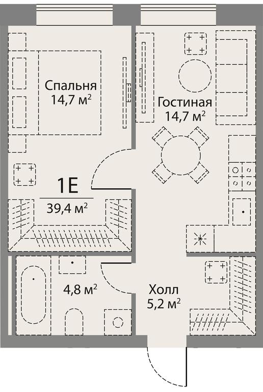 1-BD Apartment Sale, 39.6 sq. m. at Stories, zhiloy kompleks Storis na Mosfilmovskoy, kvartal Kinematograficheskiy, Moscow, Russia #2 1-BD Apartment Sale, 39.6 sq. m. at Stories, zhiloy kompleks Storis na Mosfilmovskoy, kvartal Kinematograficheskiy, Moscow, Russia #2