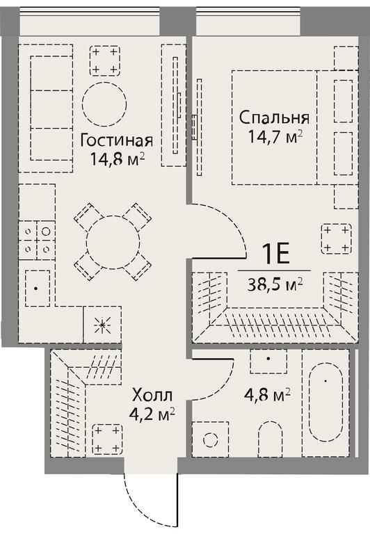 1-BD Apartment Sale, 38.8平方米 at Stories, zhiloy kompleks Storis na Mosfilmovskoy, kvartal Kinematograficheskiy, Moscow, Russia #2 1-BD Apartment Sale, 38.8平方米 at Stories, zhiloy kompleks Storis na Mosfilmovskoy, kvartal Kinematograficheskiy, Moscow, Russia #2