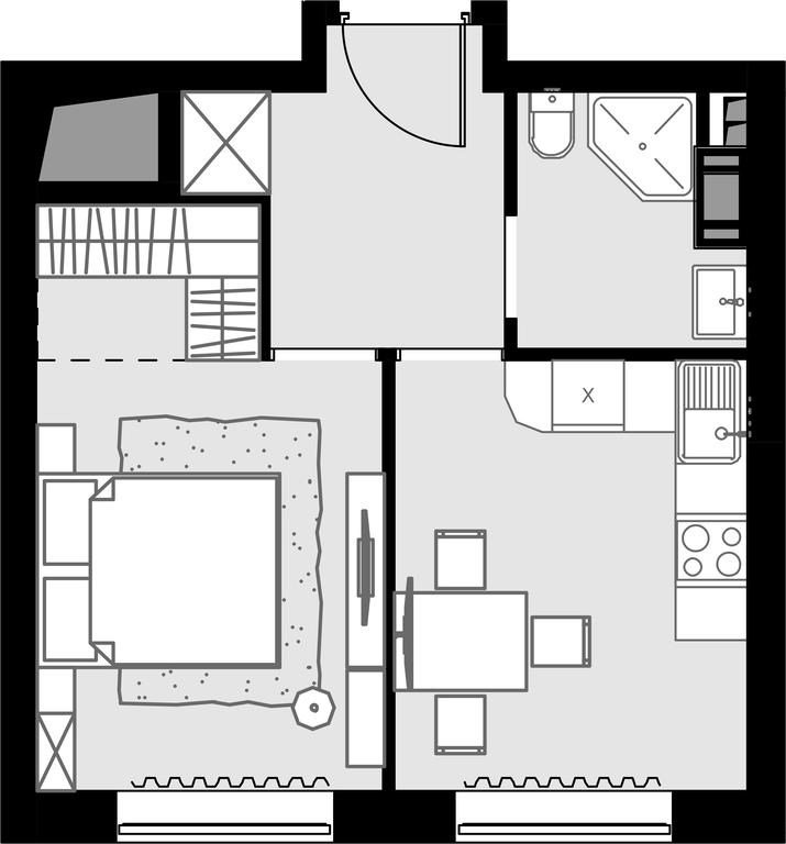 1-BD Apartment Sale, 32.9平方米 at Malevich, Otradnaya Street, 8, Moscow, Russia #1 1-BD Apartment Sale, 32.9平方米 at Malevich, Otradnaya Street, 8, Moscow, Russia #1