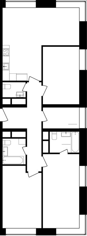 4-BD Apartment Sale, 114.7平方米 at Stellar City, Skolkovskoye Highway, 1, Moscow, Russia #1 4-BD Apartment Sale, 114.7平方米 at Stellar City, Skolkovskoye Highway, 1, Moscow, Russia #1