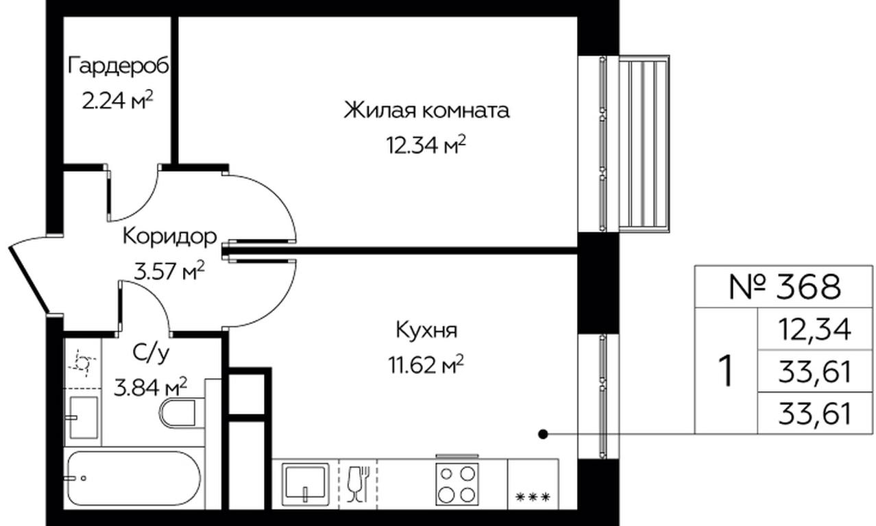Продажа квартиры, 33,61 м² в ЖК «Новоград Павлино», Косинское шоссе, 2, микрорайон Новое Павлино, Балашиха, Московская область, Россия #1 Продажа квартиры, 33,61 м² в ЖК «Новоград Павлино», Косинское шоссе, 2, микрорайон Новое Павлино, Балашиха, Московская область, Россия #1
