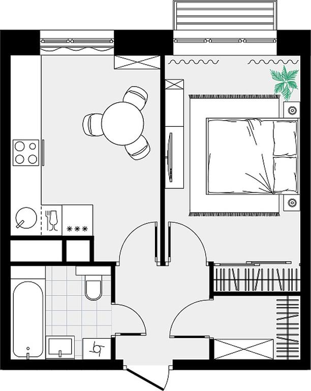 Apartment Sale, 33.61 sq. m. at Novograd Pavlino, Kosinskoye shosse, 2, Novoye Pavlino Microdistrict, Balashikha, Moscow Region, Russia #2 Apartment Sale, 33.61 sq. m. at Novograd Pavlino, Kosinskoye shosse, 2, Novoye Pavlino Microdistrict, Balashikha, Moscow Region, Russia #2