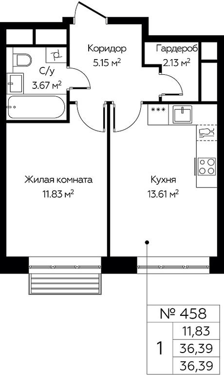 Apartment Sale, 36.39平方米 at Novograd Pavlino, Kosinskoye shosse, 2, Novoye Pavlino Microdistrict, Balashikha, Moscow Region, Russia #1 Apartment Sale, 36.39平方米 at Novograd Pavlino, Kosinskoye shosse, 2, Novoye Pavlino Microdistrict, Balashikha, Moscow Region, Russia #1