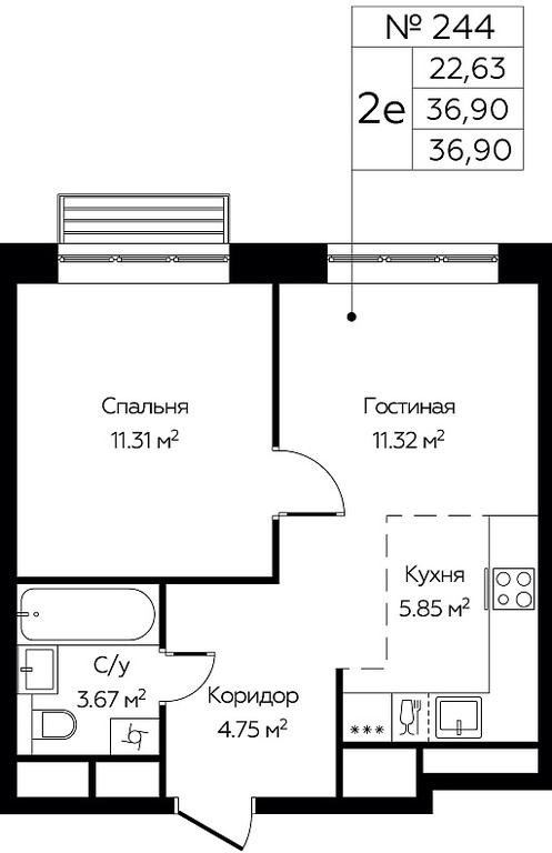 1-BD Apartment Sale, 36.9 sq. m. at Novograd Pavlino, Kosinskoye shosse, 2, Novoye Pavlino Microdistrict, Balashikha, Moscow Region, Russia #1 1-BD Apartment Sale, 36.9 sq. m. at Novograd Pavlino, Kosinskoye shosse, 2, Novoye Pavlino Microdistrict, Balashikha, Moscow Region, Russia #1