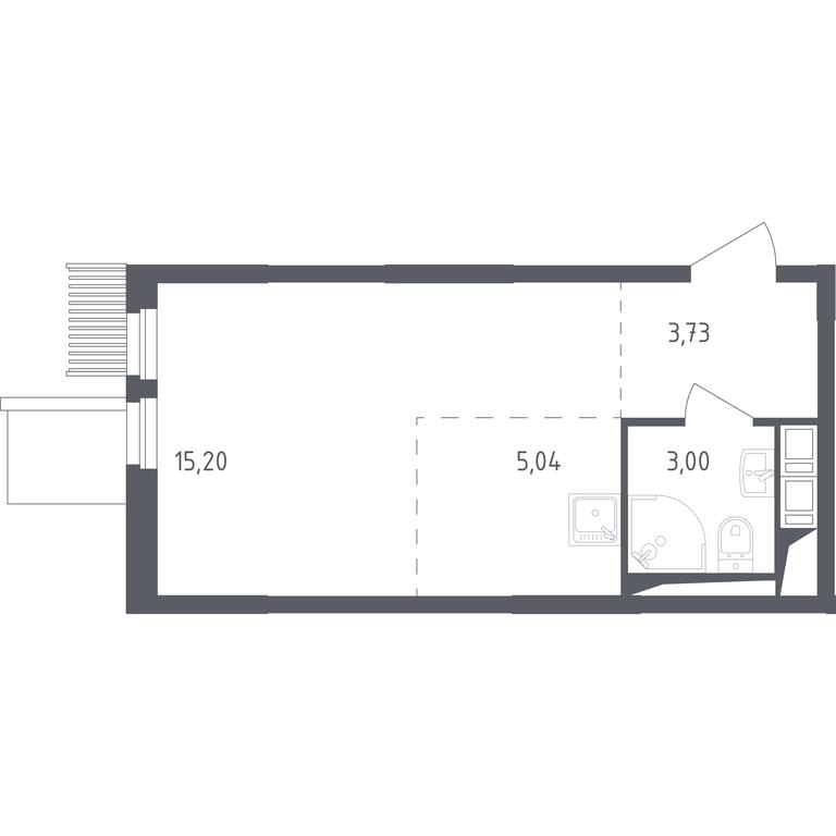 Apartment Sale, 26.5平方米 at Mytishchi Park, Silikatnaya ulitsa, 41к3, Mytischi, Moscow Region, Russia #2 Apartment Sale, 26.5平方米 at Mytishchi Park, Silikatnaya ulitsa, 41к3, Mytischi, Moscow Region, Russia #2