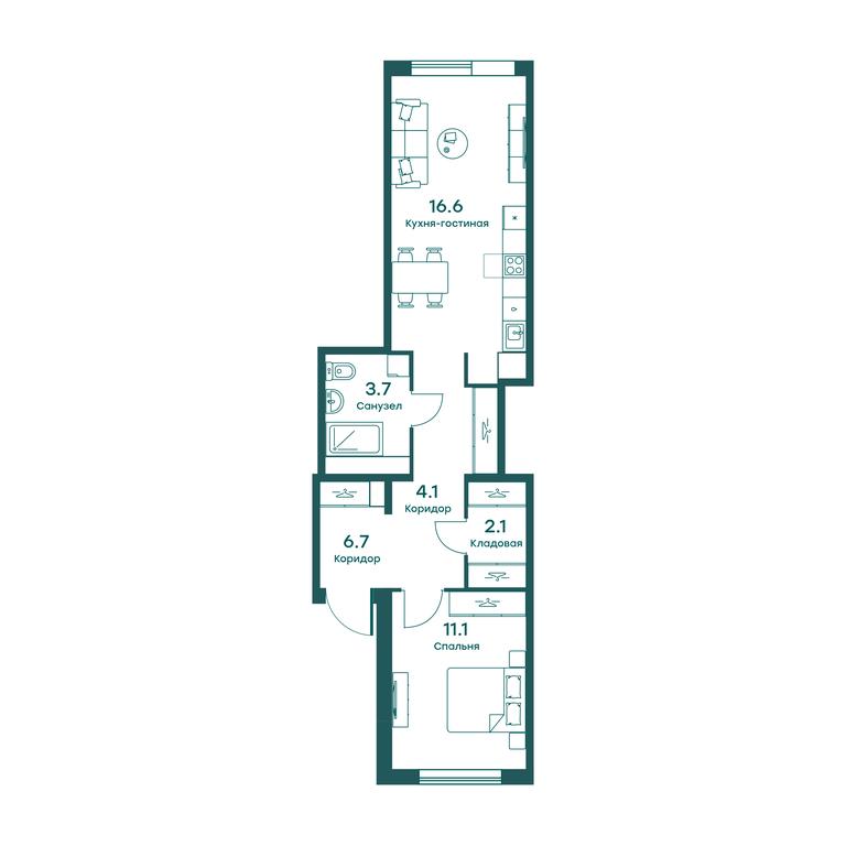 1-BD Apartment Sale, 44.4 sq. m. at Ravnovesie, zhiloy kompleks Ravnovesiye, selo Perkhushkovo, Odintsovskiy City District, Moscow Region, Russia #1 1-BD Apartment Sale, 44.4 sq. m. at Ravnovesie, zhiloy kompleks Ravnovesiye, selo Perkhushkovo, Odintsovskiy City District, Moscow Region, Russia #1