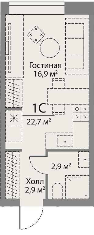 Apartment Sale, 22.7平方米 at Stories, zhiloy kompleks Storis na Mosfilmovskoy, kvartal Kinematograficheskiy, Moscow, Russia #1 Apartment Sale, 22.7平方米 at Stories, zhiloy kompleks Storis na Mosfilmovskoy, kvartal Kinematograficheskiy, Moscow, Russia #1