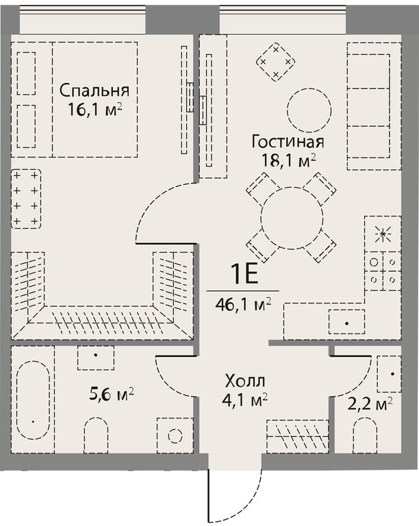 1-BD Apartment Sale, 46.5 sq. m. at Stories, zhiloy kompleks Storis na Mosfilmovskoy, kvartal Kinematograficheskiy, Moscow, Russia #1 1-BD Apartment Sale, 46.5 sq. m. at Stories, zhiloy kompleks Storis na Mosfilmovskoy, kvartal Kinematograficheskiy, Moscow, Russia #1
