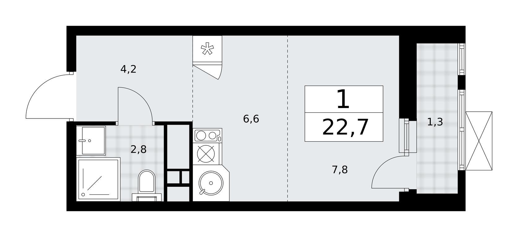 Apartment Sale, 22.7 sq. m. at Skandinaviya, Skandinaviya Residential Complex, Sosenskoye Settlement, Moscow, Russia #2 Apartment Sale, 22.7 sq. m. at Skandinaviya, Skandinaviya Residential Complex, Sosenskoye Settlement, Moscow, Russia #2