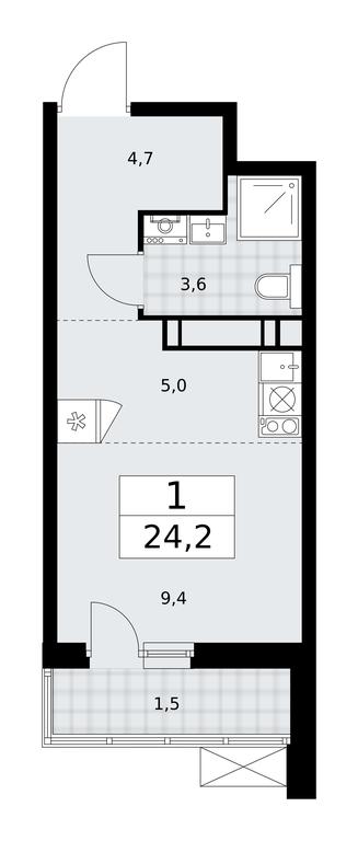 Apartment Sale, 24.2 sq. m. at Skandinaviya, Skandinaviya Residential Complex, Sosenskoye Settlement, Moscow, Russia #2 Apartment Sale, 24.2 sq. m. at Skandinaviya, Skandinaviya Residential Complex, Sosenskoye Settlement, Moscow, Russia #2
