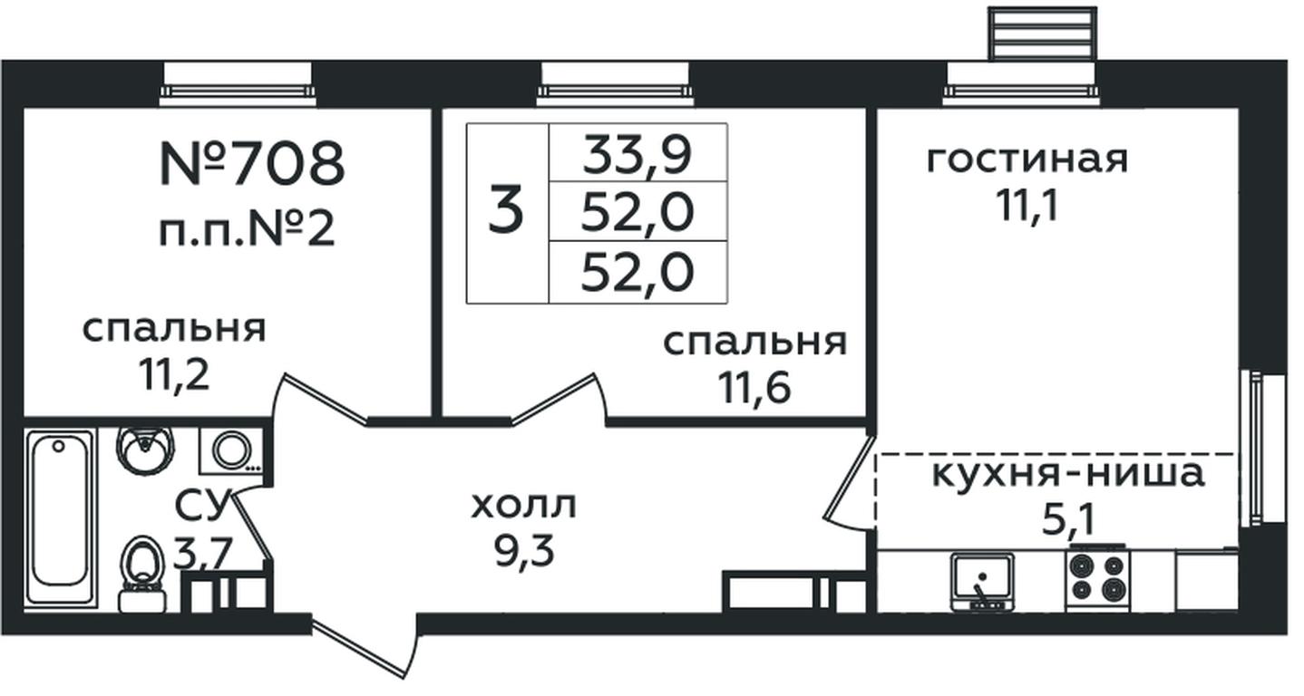 Продажа 2-комн. квартиры, 52 м² в ЖК «Эко Бунино», проспект Куприна, 34к1, поселение Сосенское, Москва, Россия #1 Продажа 2-комн. квартиры, 52 м² в ЖК «Эко Бунино», проспект Куприна, 34к1, поселение Сосенское, Москва, Россия #1