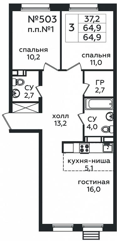 2-BD Apartment Sale, 64.9 sq. m. at Eko Bunino, prospekt Kuprina, 34к1, Sosenskoye Settlement, Moscow, Russia #1 2-BD Apartment Sale, 64.9 sq. m. at Eko Bunino, prospekt Kuprina, 34к1, Sosenskoye Settlement, Moscow, Russia #1