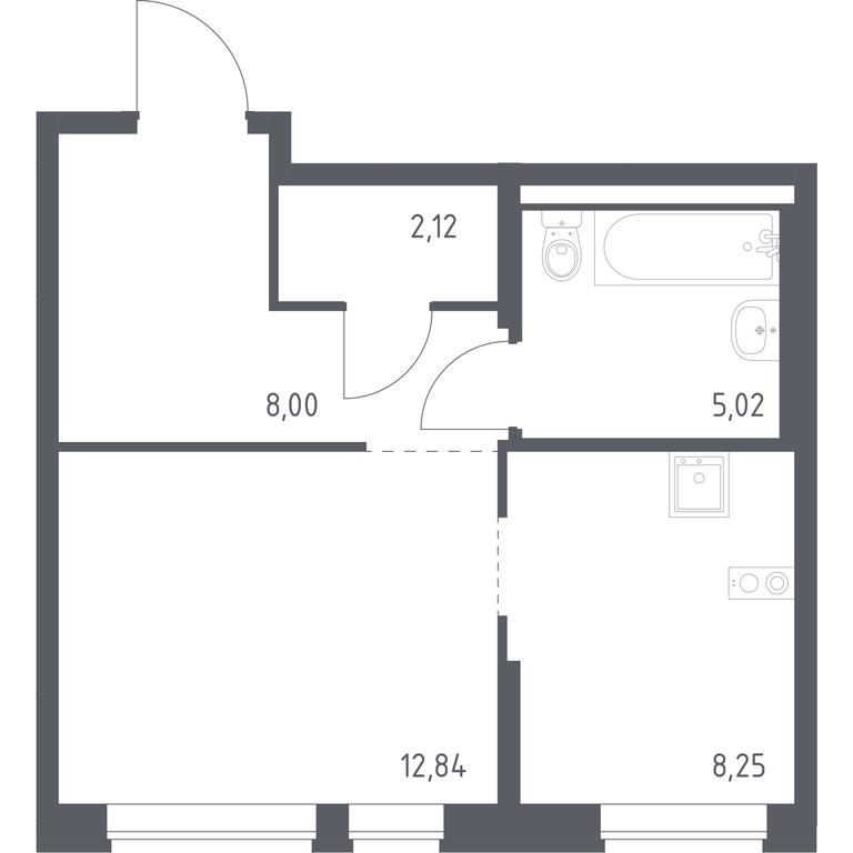 Apartment Sale, 36.23平方米 at Podolskie Kvartaly, zhiloy kompleks Podolskiye Kvartaly, Ryazanovskoe Settlement, Moscow, Russia #1 Apartment Sale, 36.23平方米 at Podolskie Kvartaly, zhiloy kompleks Podolskiye Kvartaly, Ryazanovskoe Settlement, Moscow, Russia #1