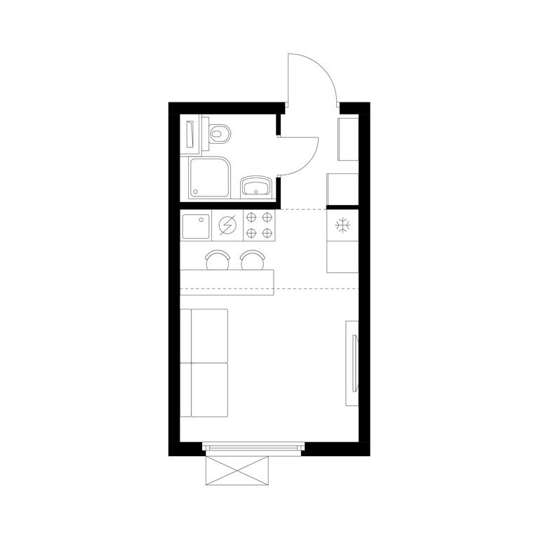 Apartment Sale, 19.8平方米 at Yaroslavskij kvartal, Yaroslavskiy Drive, 116, Korolyov, Moscow Region, Russia #1 Apartment Sale, 19.8平方米 at Yaroslavskij kvartal, Yaroslavskiy Drive, 116, Korolyov, Moscow Region, Russia #1