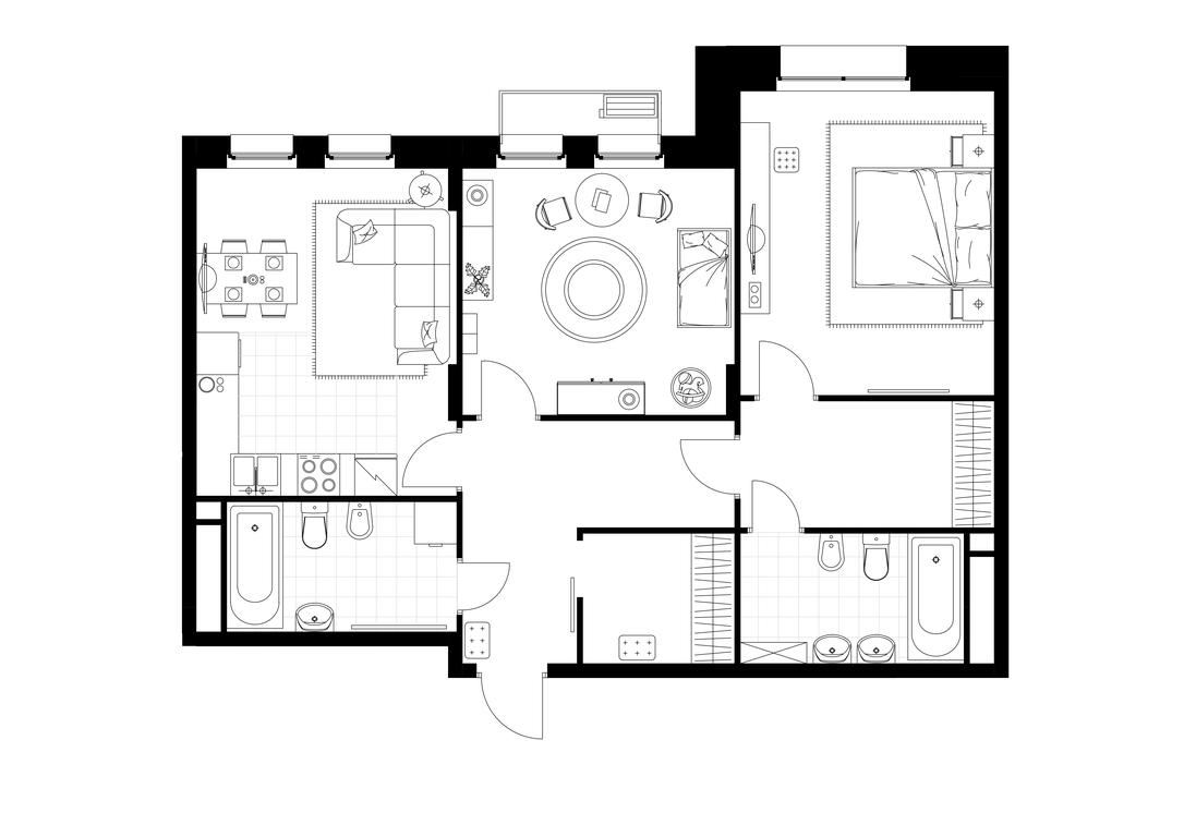 2-BD Apartment Sale, 77.6 sq. m. at Rezidentsii Skolkovo, Kashtanovaya ulitsa, 1, rabochiy posyolok Zarechye, Odintsovskiy City District, Moscow Region, Russia #1 2-BD Apartment Sale, 77.6 sq. m. at Rezidentsii Skolkovo, Kashtanovaya ulitsa, 1, rabochiy posyolok Zarechye, Odintsovskiy City District, Moscow Region, Russia #1