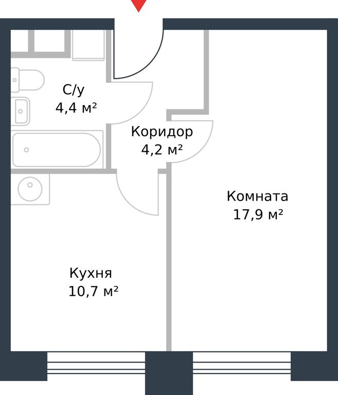 Apartment Sale, 37.2 sq. m. at River Park, Korabelnaya Street, 17к1, Moscow, Russia #1 Apartment Sale, 37.2 sq. m. at River Park, Korabelnaya Street, 17к1, Moscow, Russia #1