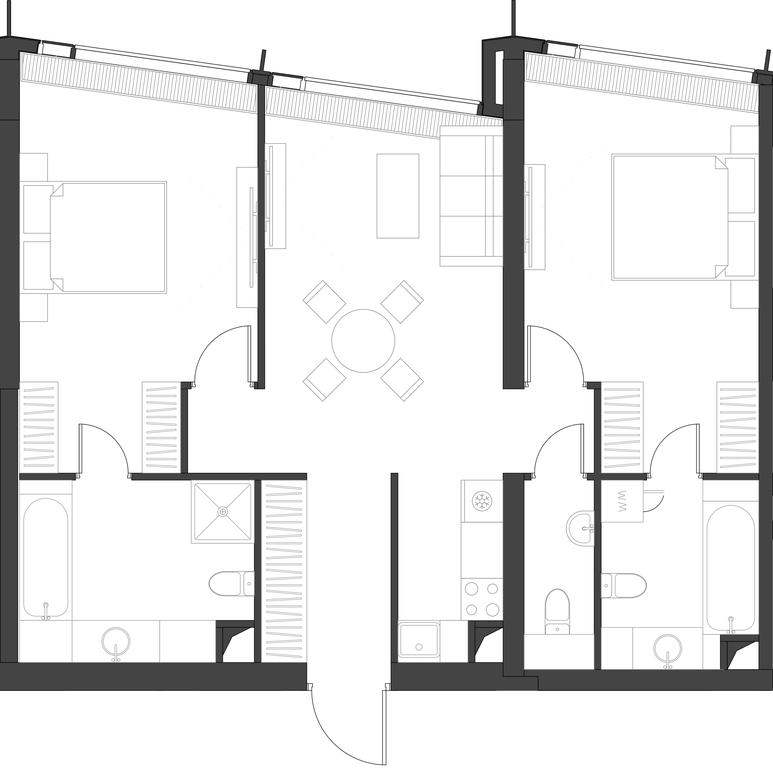 2-BD Apartment Sale, 84.09平方米 at Dom Dau, 1st Krasnogvardeysky Drive, 12с6, Moscow, Russia #1 2-BD Apartment Sale, 84.09平方米 at Dom Dau, 1st Krasnogvardeysky Drive, 12с6, Moscow, Russia #1
