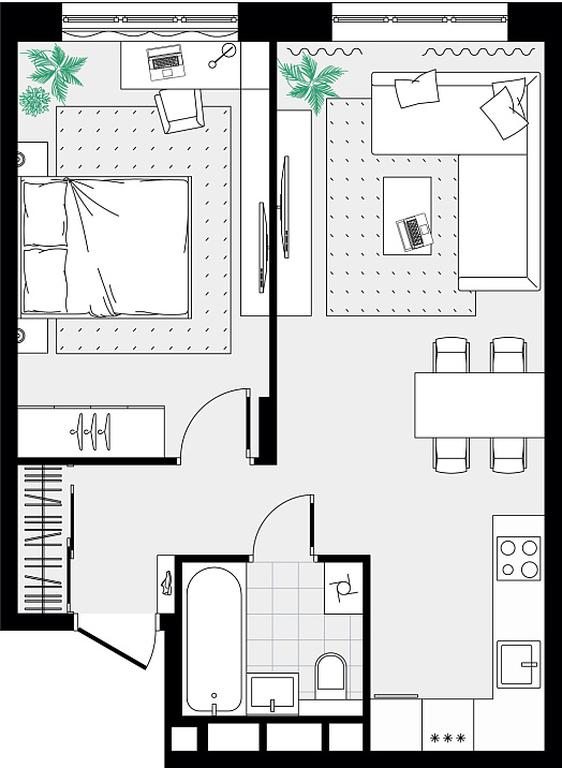 1-BD Apartment Sale, 45.02 sq. m. at Novograd Pavlino, Kosinskoye shosse, 2, Novoye Pavlino Microdistrict, Balashikha, Moscow Region, Russia #2 1-BD Apartment Sale, 45.02 sq. m. at Novograd Pavlino, Kosinskoye shosse, 2, Novoye Pavlino Microdistrict, Balashikha, Moscow Region, Russia #2