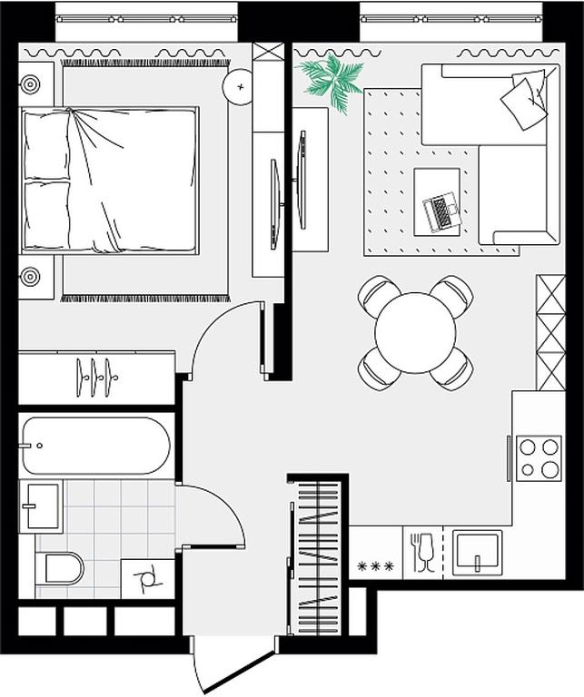1-BD Apartment Sale, 37.04 sq. m. at Novograd Pavlino, Kosinskoye shosse, 2, Novoye Pavlino Microdistrict, Balashikha, Moscow Region, Russia #2 1-BD Apartment Sale, 37.04 sq. m. at Novograd Pavlino, Kosinskoye shosse, 2, Novoye Pavlino Microdistrict, Balashikha, Moscow Region, Russia #2