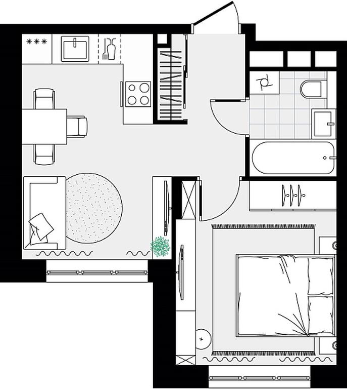 Apartment Sale, 32.83 sq. m. at Novograd Pavlino, Kosinskoye shosse, 2, Novoye Pavlino Microdistrict, Balashikha, Moscow Region, Russia #2 Apartment Sale, 32.83 sq. m. at Novograd Pavlino, Kosinskoye shosse, 2, Novoye Pavlino Microdistrict, Balashikha, Moscow Region, Russia #2
