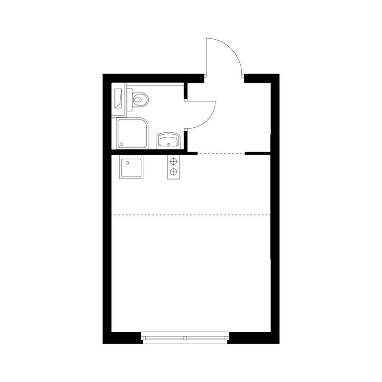 Apartment Sale, 23.6 sq. m. at Rustaveli 14, Rustaveli Street, 14с20, Moscow, Russia #2