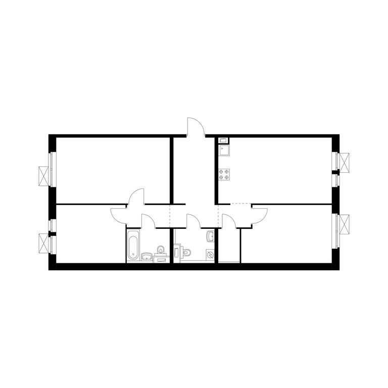 3-BD Apartment Sale, 92.6 sq. m. at Belaya Dacha Park, mikrorayon Parkovy, 1, Kotelniki, Moscow Region, Russia #1 3-BD Apartment Sale, 92.6 sq. m. at Belaya Dacha Park, mikrorayon Parkovy, 1, Kotelniki, Moscow Region, Russia #1