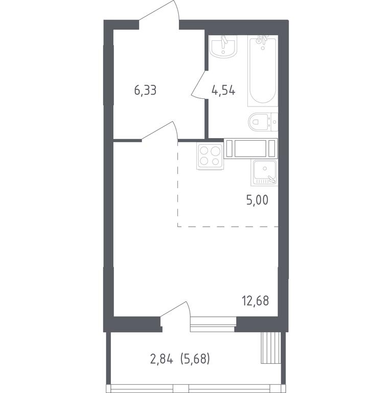 Apartment Sale, 31 sq. m. at Egorovo Park, 1-y kvartal, posyolok Zhilino-1, Lubertsy City District, Moscow Region, Russia #2 Apartment Sale, 31 sq. m. at Egorovo Park, 1-y kvartal, posyolok Zhilino-1, Lubertsy City District, Moscow Region, Russia #2