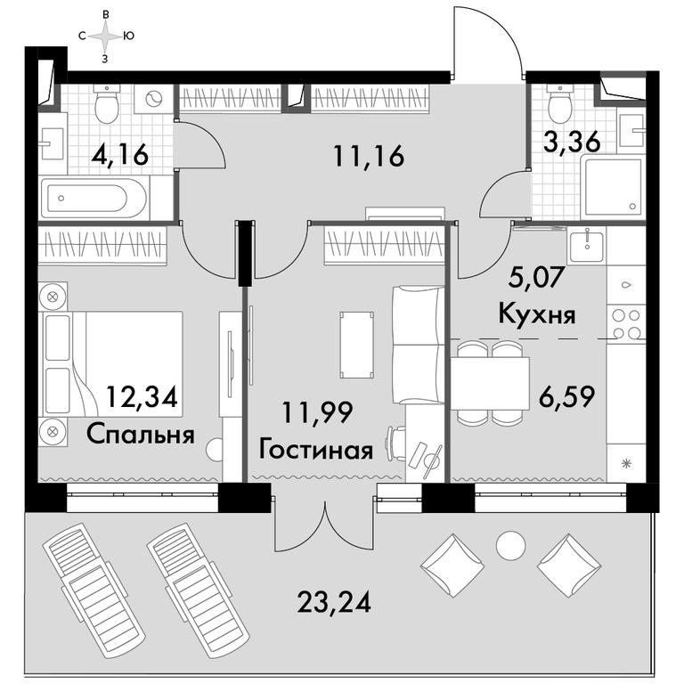 3-BD Apartment Sale, 77.91平方米 at Dvizhenie. Govorovo, Центральная улица, 47, деревня Говорово, поселение Московский, Москва, Россия #1 3-BD Apartment Sale, 77.91平方米 at Dvizhenie. Govorovo, Центральная улица, 47, деревня Говорово, поселение Московский, Москва, Россия #1