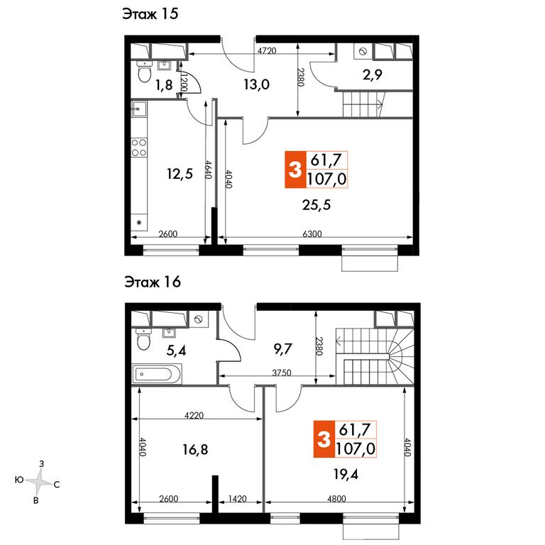3-BD Apartment Sale, 107 sq. m. at Rimskiy, Rimskiy proyezd, 1, Settlement of Razvilka, Leninskiy City District, Moscow Region, Russia #1 3-BD Apartment Sale, 107 sq. m. at Rimskiy, Rimskiy proyezd, 1, Settlement of Razvilka, Leninskiy City District, Moscow Region, Russia #1