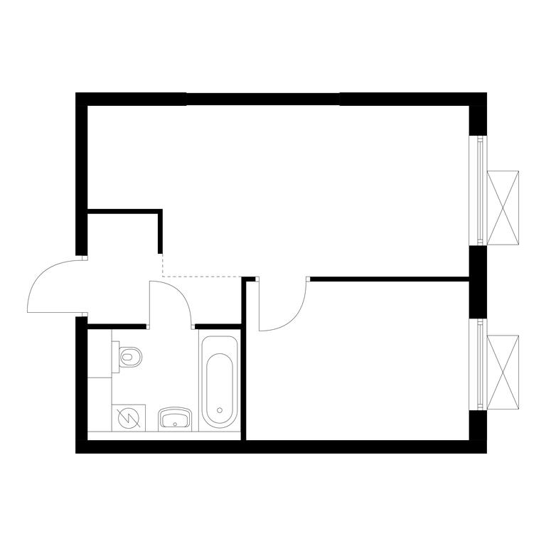 1-BD Apartment Sale, 32.7 sq. m. at Bolshaya Akademicheskaya 85, 3rd Nizhnelikhoborsky Drive, 1с16, Moscow, Russia #1