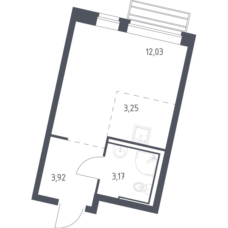 Apartment Sale, 22.37 sq. m. at Rublevskiy Kvartal, Laykovo Green Quarter, zhiloy kompleks Gorod-sobytiye Laykovo, selo Laykovo, Odintsovskiy City District, Moscow Region, Russia #1 Apartment Sale, 22.37 sq. m. at Rublevskiy Kvartal, Laykovo Green Quarter, zhiloy kompleks Gorod-sobytiye Laykovo, selo Laykovo, Odintsovskiy City District, Moscow Region, Russia #1