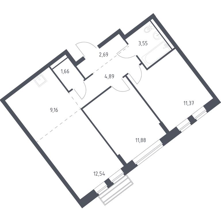 1-BD Apartment Sale, 57.74 sq. m. at Rublevskiy Kvartal, Laykovo Green Quarter, zhiloy kompleks Gorod-sobytiye Laykovo, selo Laykovo, Odintsovskiy City District, Moscow Region, Russia #1 1-BD Apartment Sale, 57.74 sq. m. at Rublevskiy Kvartal, Laykovo Green Quarter, zhiloy kompleks Gorod-sobytiye Laykovo, selo Laykovo, Odintsovskiy City District, Moscow Region, Russia #1