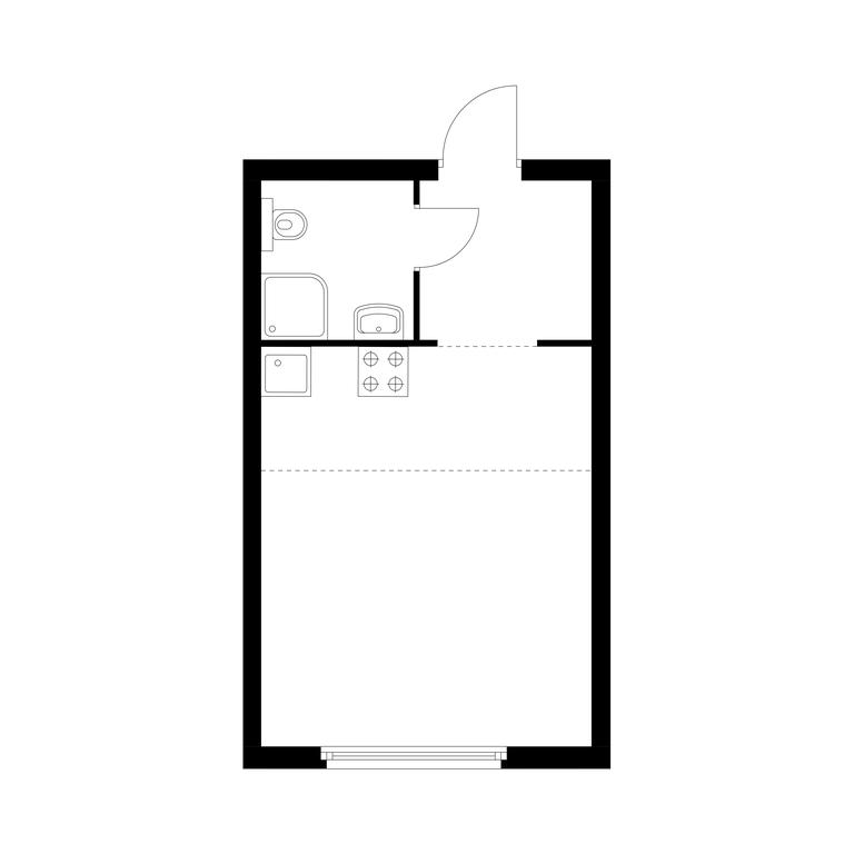 Apartment Sale, 26.6 sq. m. at Barklaya 6, Barklaya Street, 6, Moscow, Russia #1
