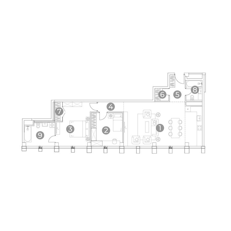 2-BD Apartment Sale, 96.5平方米 at Emotion, 2nd Silikatny Drive, 8, Moscow, Russia #1 2-BD Apartment Sale, 96.5平方米 at Emotion, 2nd Silikatny Drive, 8, Moscow, Russia #1