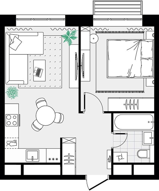 1-BD Apartment Sale, 37.11 sq. m. at Novograd Pavlino, Kosinskoye shosse, 2, Novoye Pavlino Microdistrict, Balashikha, Moscow Region, Russia #2 1-BD Apartment Sale, 37.11 sq. m. at Novograd Pavlino, Kosinskoye shosse, 2, Novoye Pavlino Microdistrict, Balashikha, Moscow Region, Russia #2