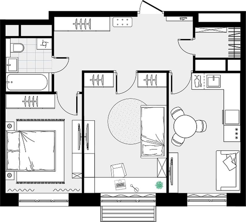 Продажа 1-комн. квартиры, 54,61 м² в ЖК «Новоград Павлино», Косинское шоссе, 2, микрорайон Новое Павлино, Балашиха, Московская область, Россия #2 Продажа 1-комн. квартиры, 54,61 м² в ЖК «Новоград Павлино», Косинское шоссе, 2, микрорайон Новое Павлино, Балашиха, Московская область, Россия #2