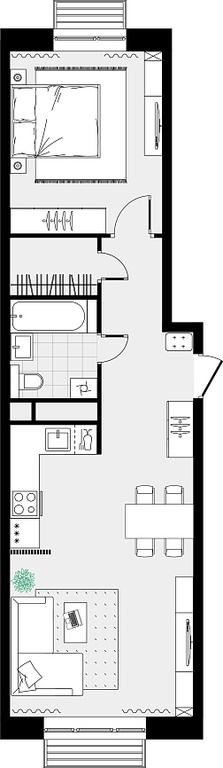 1-BD Apartment Sale, 50.24 sq. m. at Novograd Pavlino, Kosinskoye shosse, 2, Novoye Pavlino Microdistrict, Balashikha, Moscow Region, Russia #2 1-BD Apartment Sale, 50.24 sq. m. at Novograd Pavlino, Kosinskoye shosse, 2, Novoye Pavlino Microdistrict, Balashikha, Moscow Region, Russia #2