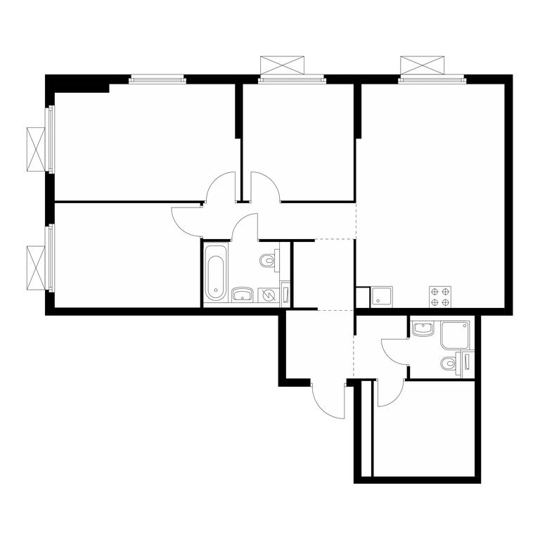 3-BD Apartment Sale, 86.5 sq. m. at Kuzminskiy Les, mikrorayon Belaya Dacha, 25, Kotelniki, Moscow Region, Russia #1 3-BD Apartment Sale, 86.5 sq. m. at Kuzminskiy Les, mikrorayon Belaya Dacha, 25, Kotelniki, Moscow Region, Russia #1