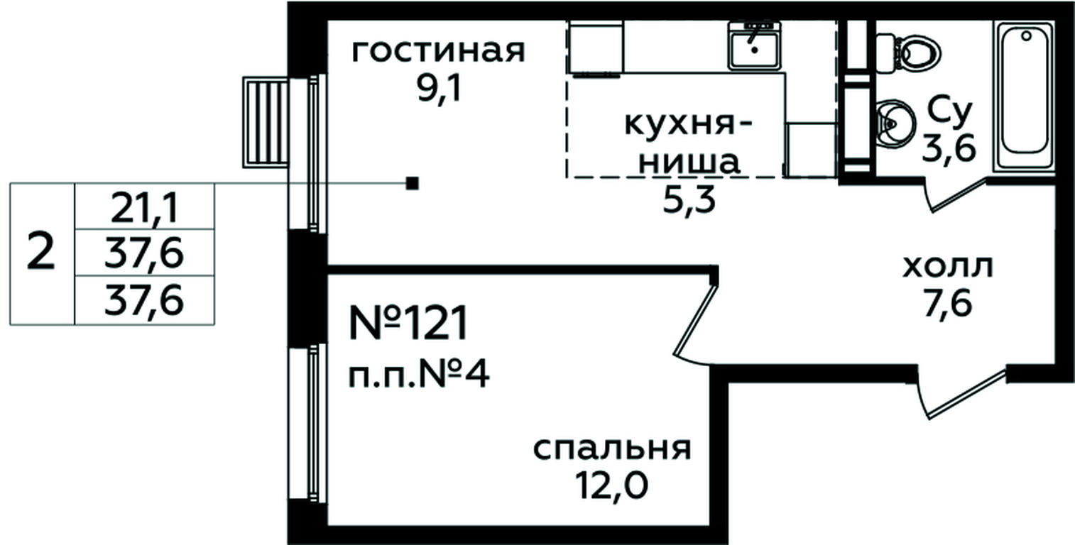 1-BD Apartment Sale, 37.6 sq. m. at Eko Bunino, prospekt Kuprina, 34к1, Sosenskoye Settlement, Moscow, Russia #1 1-BD Apartment Sale, 37.6 sq. m. at Eko Bunino, prospekt Kuprina, 34к1, Sosenskoye Settlement, Moscow, Russia #1